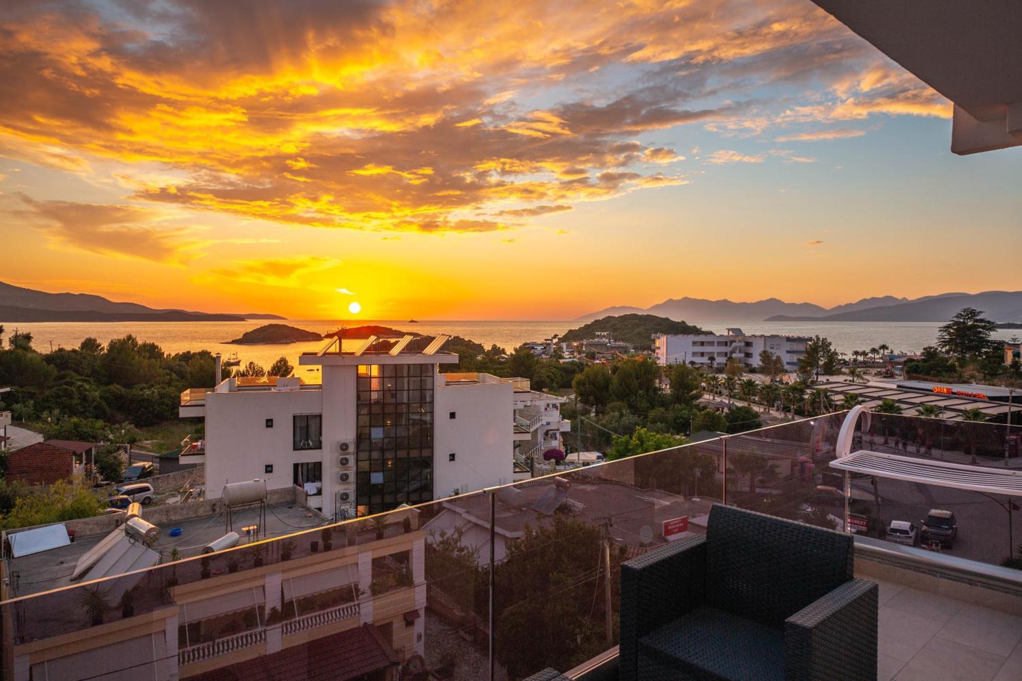 Hotel Sole Mare Ksamil Rum bild